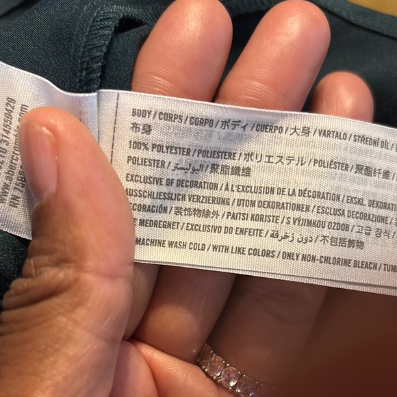 Abercrombie & Fitch Dark Teal Shirt - Picture 6 of 6